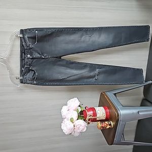 Vigoss Distressed Jagger Skinny Jean - Gray, Size 30